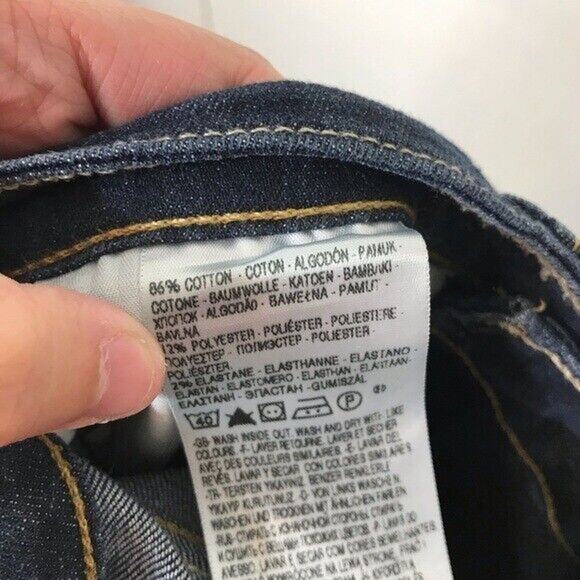 Levi’s Demi Curve Classic Sim Leg Jeans Womens 25/0 - Picture 7 of 7